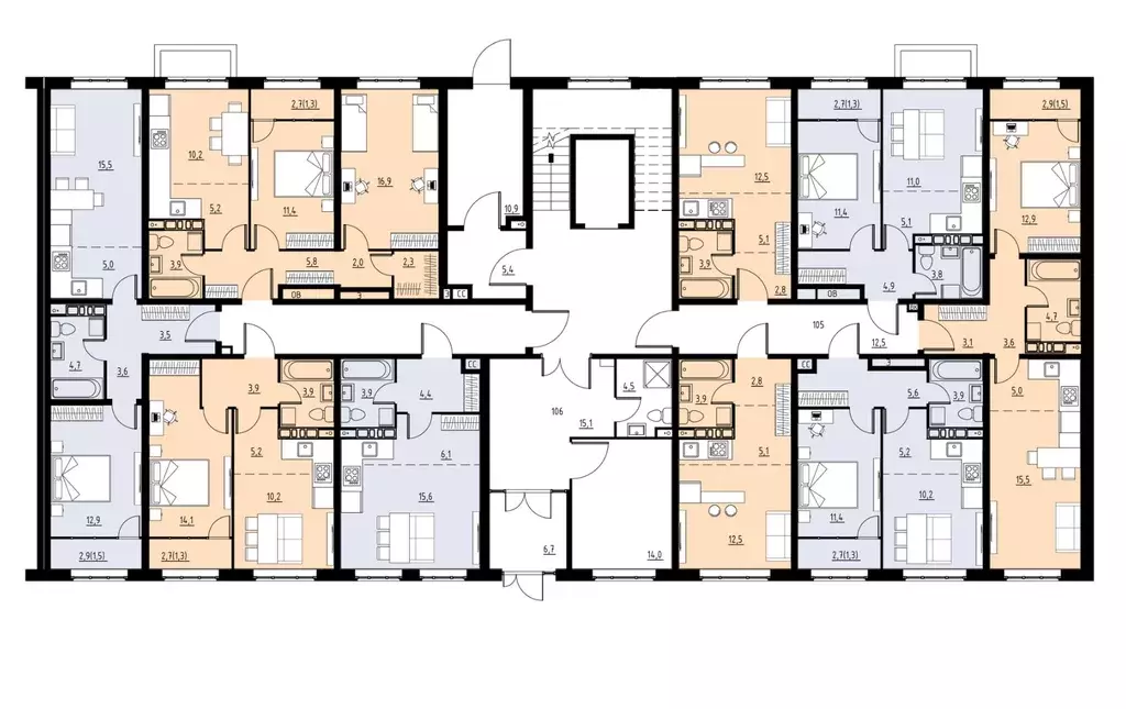 2-к кв. Пермский край, Пермский муниципальный округ, с. Фролы Новая ... - Фото 1