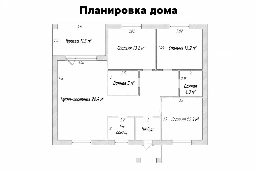 Дом в Мичуринское сельское поселение, село Виноградовка, квартал ... - Фото 0