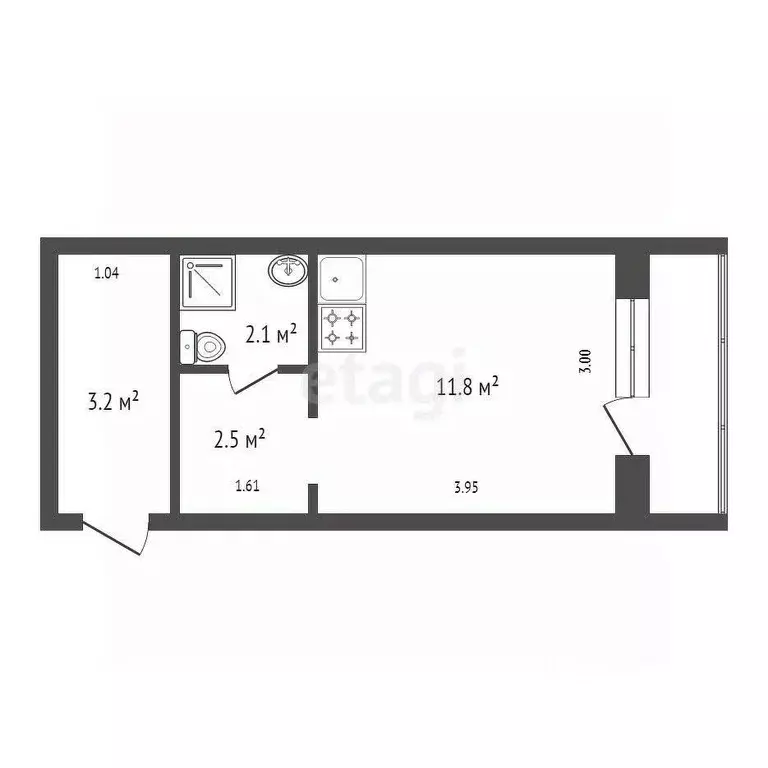 Студия Красноярский край, Красноярск ул. Академика Киренского, 9а ... - Фото 1