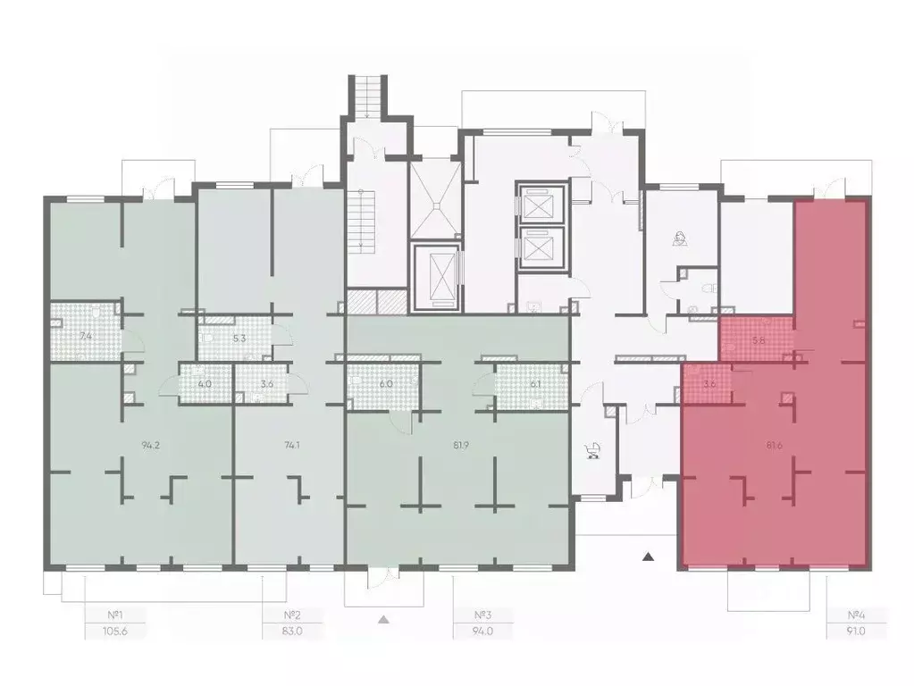 Помещение свободного назначения в Санкт-Петербург ул. Пейзажная, 16к1 ... - Фото 2