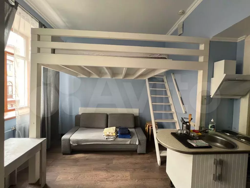 Апартаменты-студия, 25 м, 3/4 эт. - Фото 1