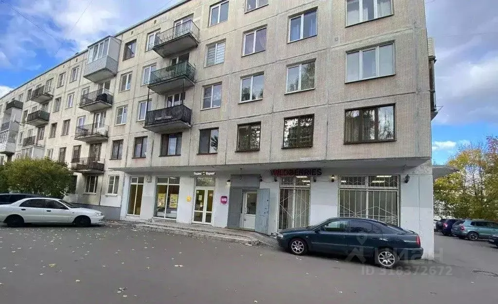 Торговая площадь в Санкт-Петербург ул. Добровольцев, 52 (161 м) - Фото 1