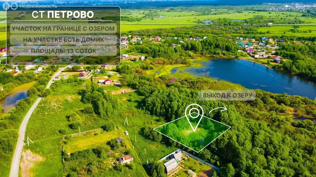 Участок в Томский район, СНТ Петрово, 198 (13 м) - Фото 1