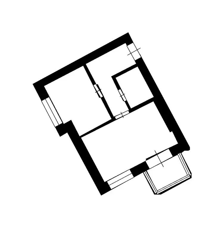 1-комнатная квартира: Пионерский, Комсомольская улица, 19 (36.98 м) - Фото 0