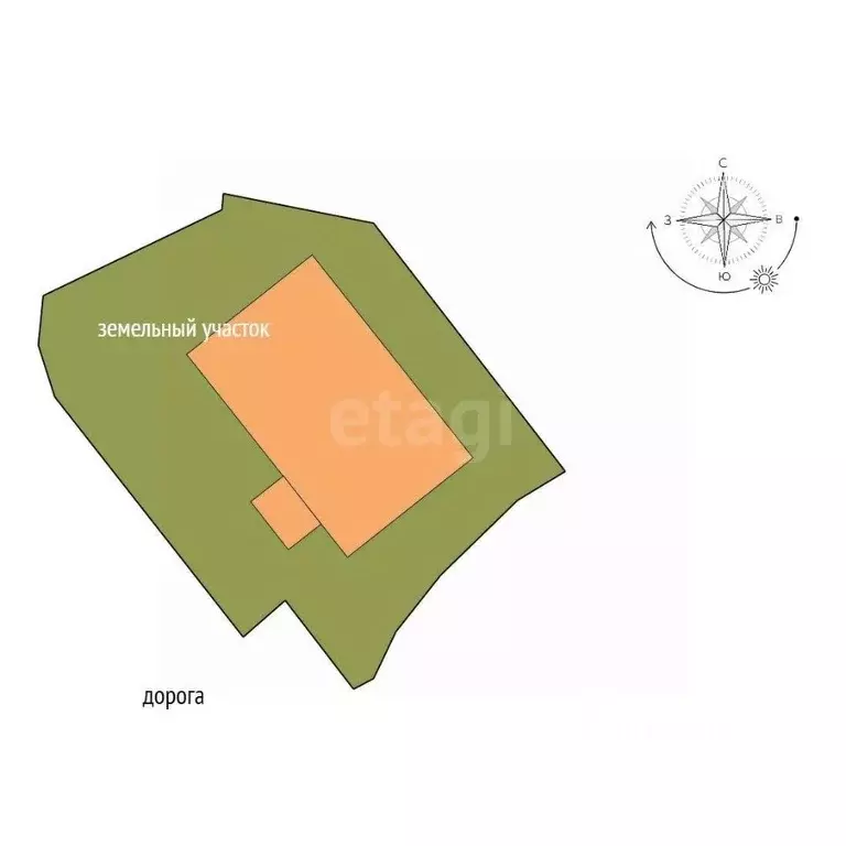 Офис в Омская область, Муромцево рп ул. Ленина, 42 (816 м) - Фото 1