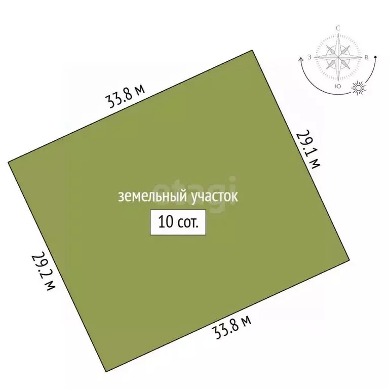 Участок в Ленинградская область, Выборгский район, Первомайское с/пос, ... - Фото 1