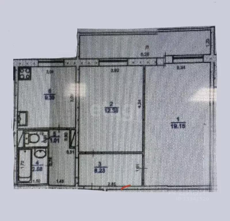 2-к кв. Ульяновская область, Ульяновск Отрадная ул., 9к3 (56.6 м) - Фото 2