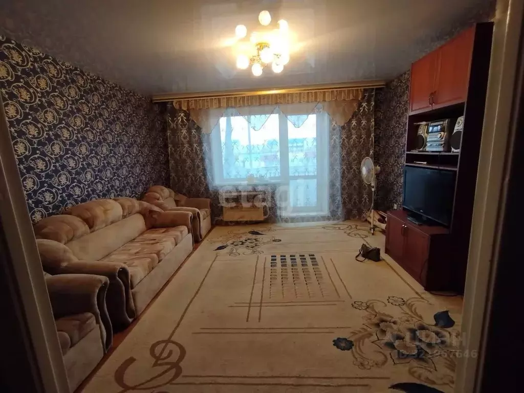 1-к кв. Кемеровская область, Прокопьевск Тырган мкр, 10-й мкр, 24 ... - Фото 0
