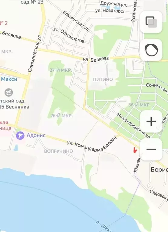 Участок в Вологодская область, Череповец ул. Командарма Белова, 100 ... - Фото 1