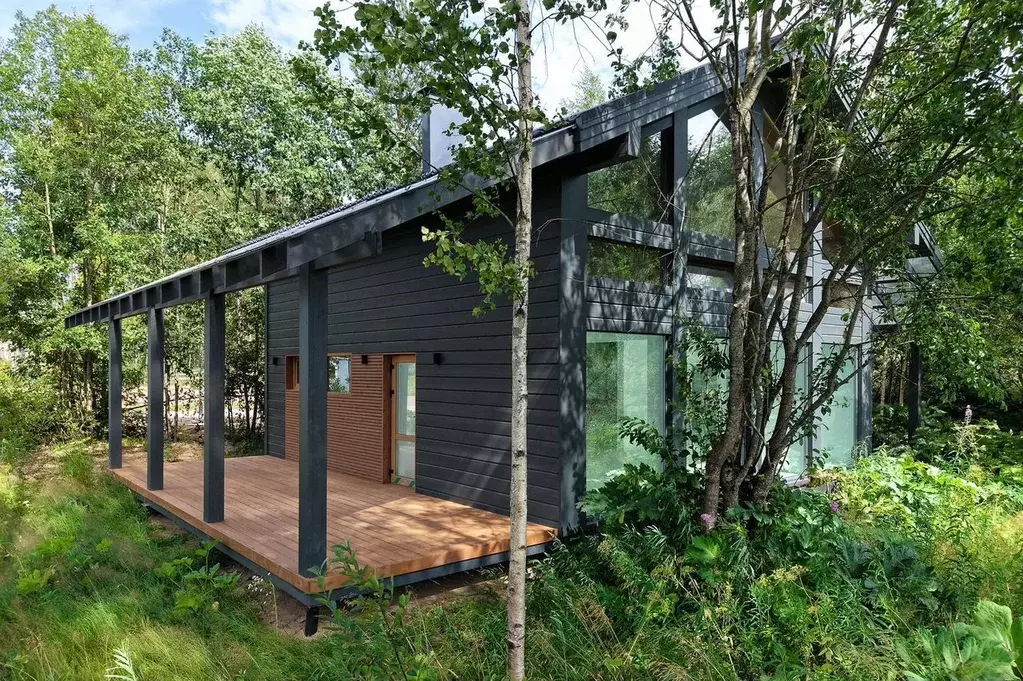 Дом в Ленинградская область, Выборгский район, Первомайское с/пос, ... - Фото 0