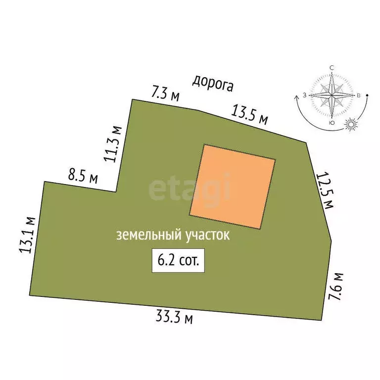 Дом в Заводоуковск, 1-я улица Сокольники (113 м) - Фото 0