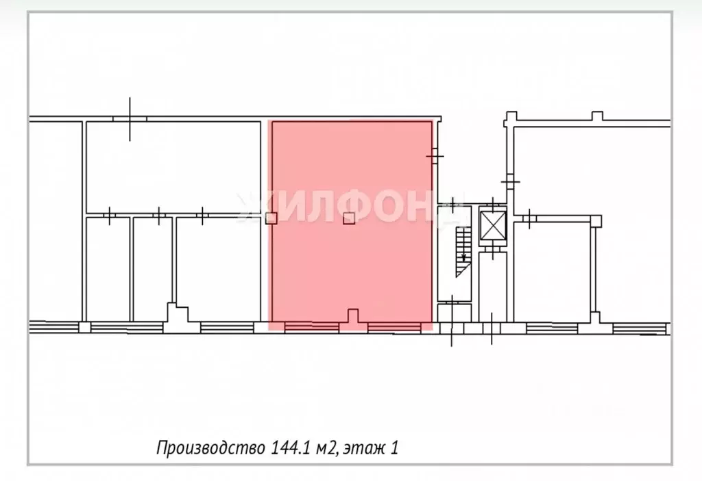 Склад в Москва ул. Генерала Дорохова, 6 (144 м) - Фото 1