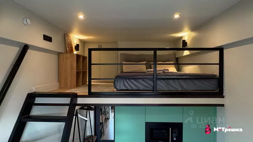 Студия Москва 2-я Рощинская ул., 10 (24.0 м) - Фото 2