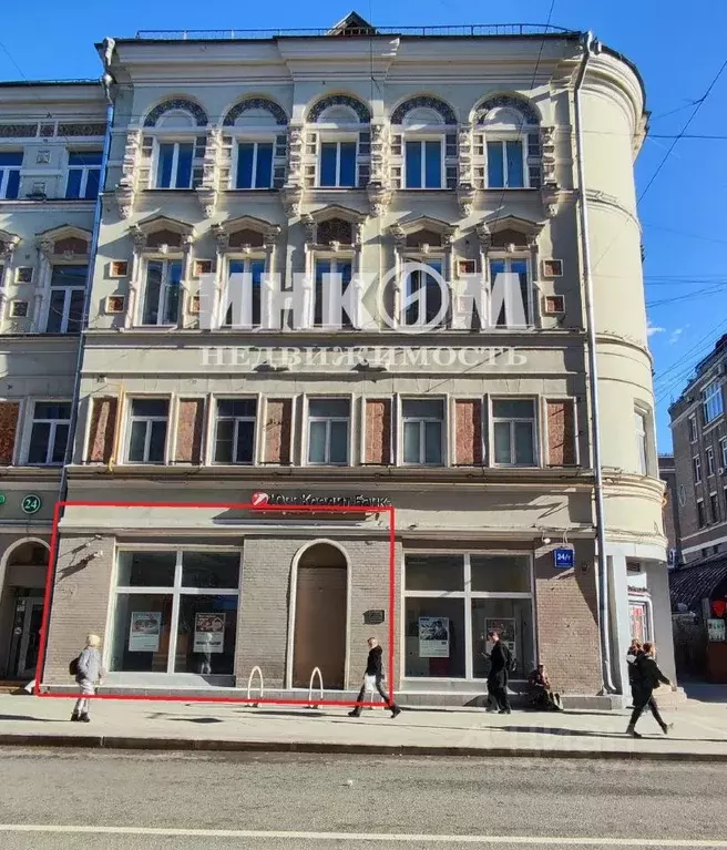 Торговая площадь в Москва Мясницкая ул., 24/7С2 (115 м) - Фото 2