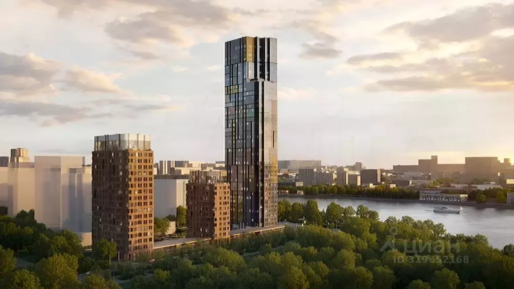Помещение свободного назначения в Москва Марк жилой комплекс, к1 (116 ... - Фото 0