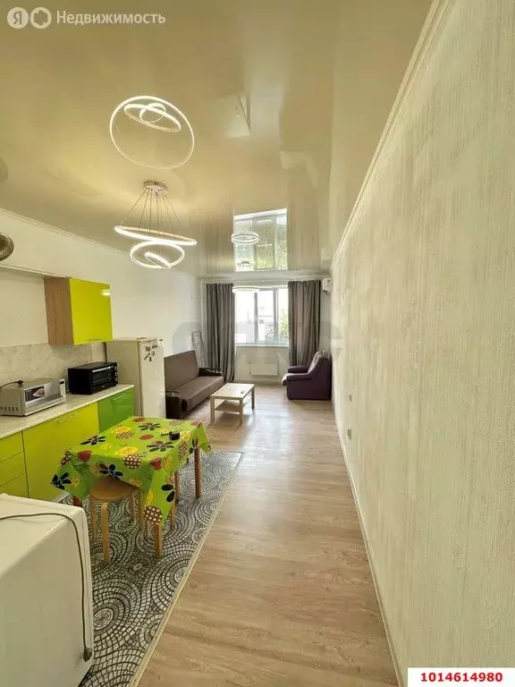 Квартира-студия: Краснодар, улица Генерала Петрова, 23 (30 м) - Фото 1