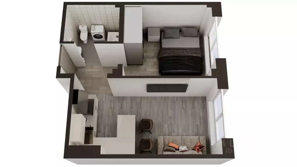 1-к кв. Сахалинская область, Анивский городской округ, с. Новотроицкое ... - Фото 1