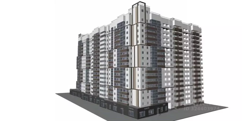 2-к кв. Владимирская область, Владимир Добросельская ул., 184А (63.7 ... - Фото 2