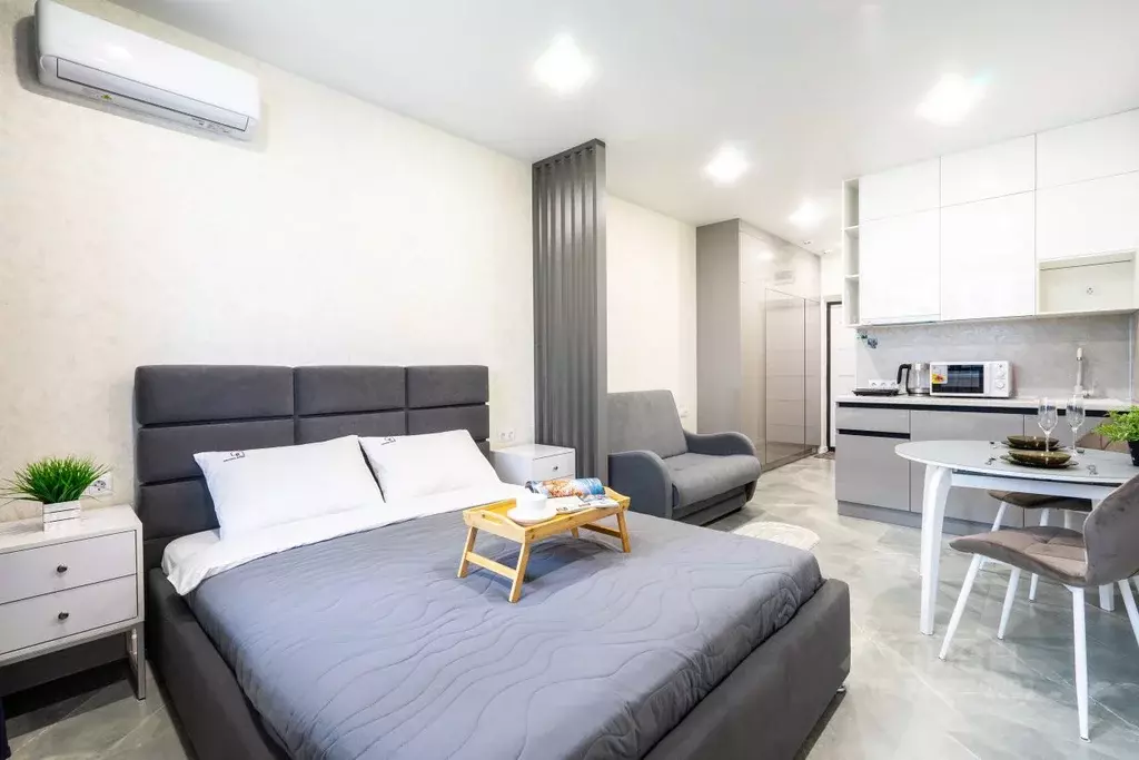 Студия Краснодарский край, Сочи Бытха мкр, ул. Ясногорская, 16/2к4 ... - Фото 1