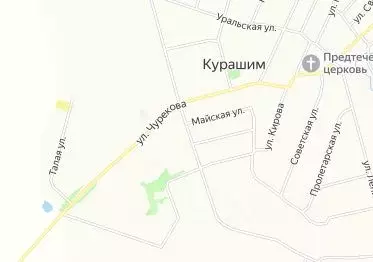 Участок в Пермский край, Пермский муниципальный округ, с. Курашим ул. ... - Фото 1