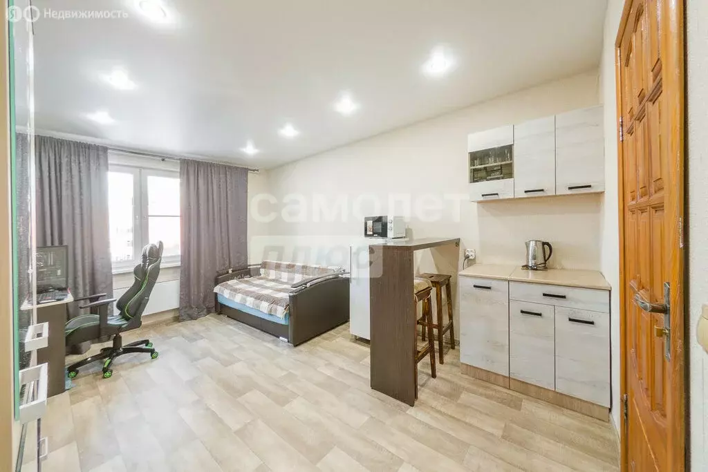 1к в 6-комнатной квартире (17.5 м) - Фото 1