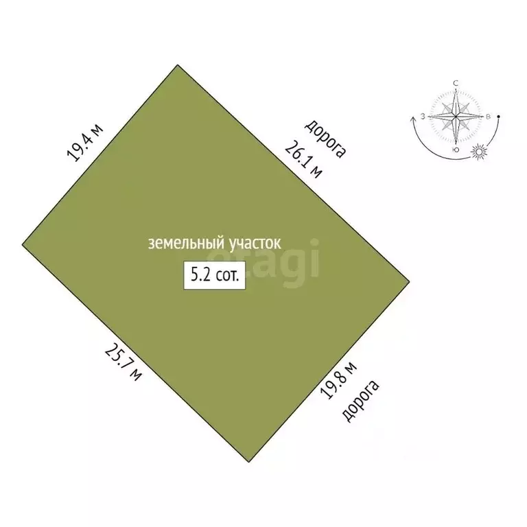 Участок в Ростовская область, Аксайский район, Щепкинское с/пос, пос. ... - Фото 2