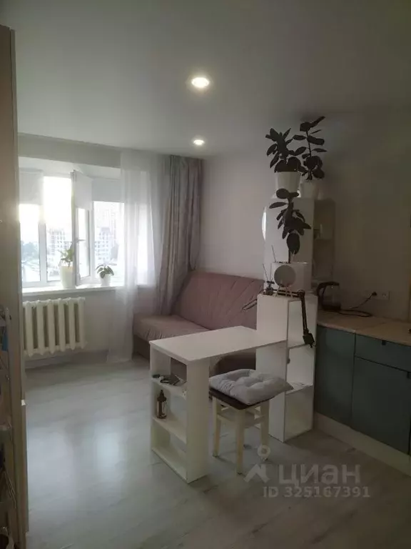 Студия Пермский край, Пермь ул. Попова, 58 (18.6 м) - Фото 1