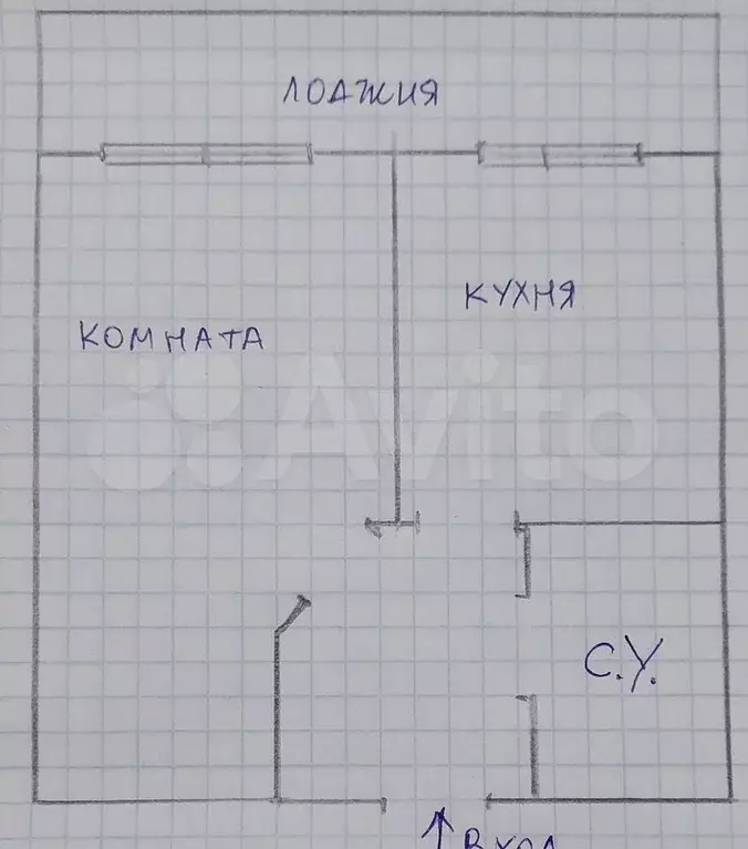 1-к. квартира, 47 м, 8/17 эт. - Фото 0