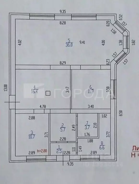 Дом в Алтайский край, Барнаул городской округ, пос. Лесной пер. 19-й, ... - Фото 2