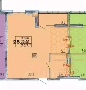 1-к кв. Приморский край, Находка Второй Южный кв-л,  (41.04 м) - Фото 0