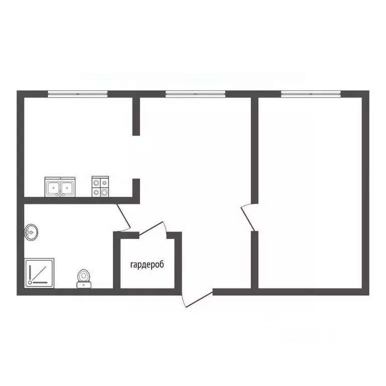 2-к кв. Владимирская область, Ковров ул. Строителей, 41/1 (59.0 м) - Фото 2