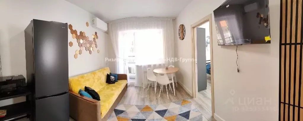 1-к кв. Хабаровский край, Хабаровск ул. Алексеевская, 64/1 (40.0 м) - Фото 2