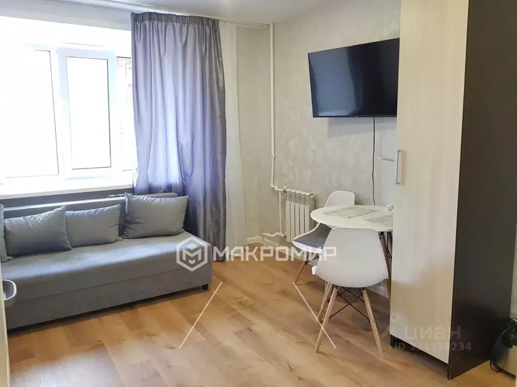 Комната Татарстан, Казань ул. Братьев Касимовых, 22/7 (18.0 м) - Фото 1