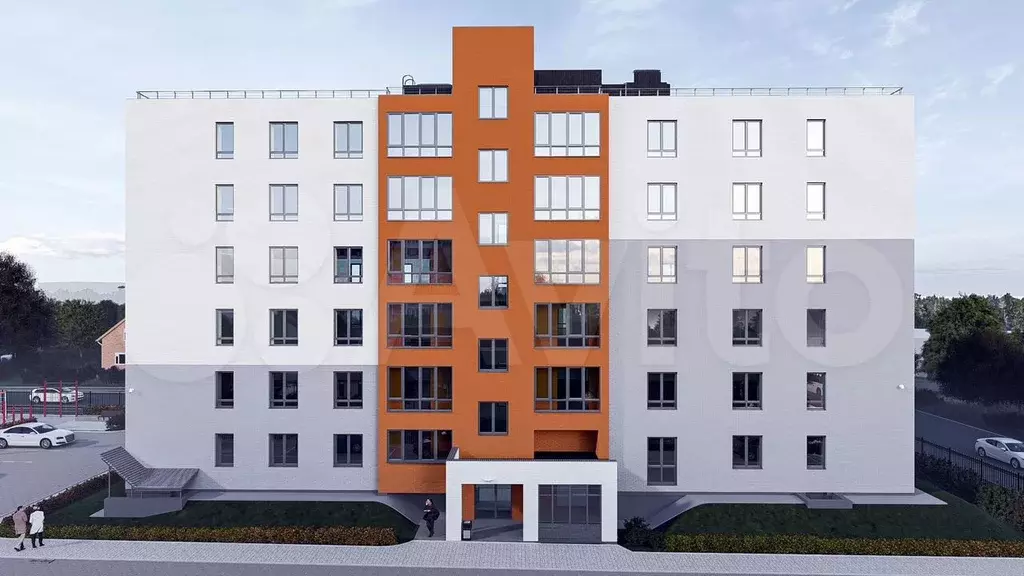 1-к. квартира, 39,2 м, 5/5 эт. - Фото 1
