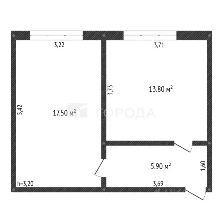 Дом в Кемеровская область, Киселевск Иркутская ул., 28 (42 м) - Фото 2