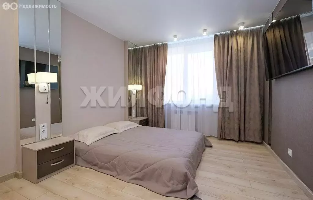 2-комнатная квартира: Новосибирск, улица Дуси Ковальчук, 248 (46 м) - Фото 1