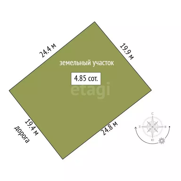 Дом в Тюмень, Магнитогорская улица (50 м) - Фото 1