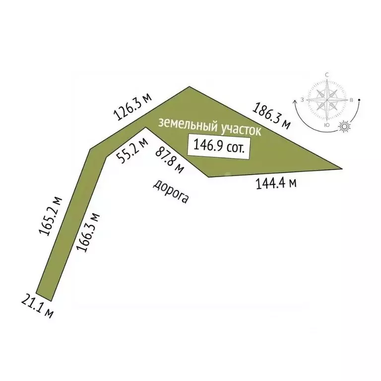 Участок в Вологодская область, Кирилловский муниципальный округ, д. ... - Фото 1