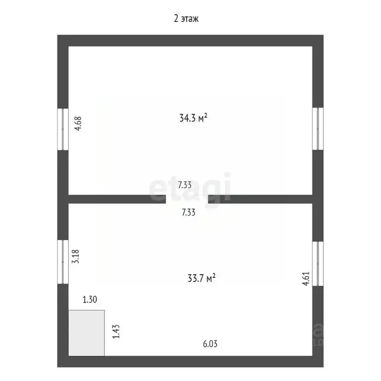 Дом в Татарстан, Мензелинск ул. Хадичи Салимовой, 1Б (105 м) - Фото 2