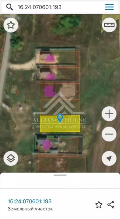 Участок в Татарстан, Лаишевский район, Егорьевское с/пос, д. Пальцовка ... - Фото 2