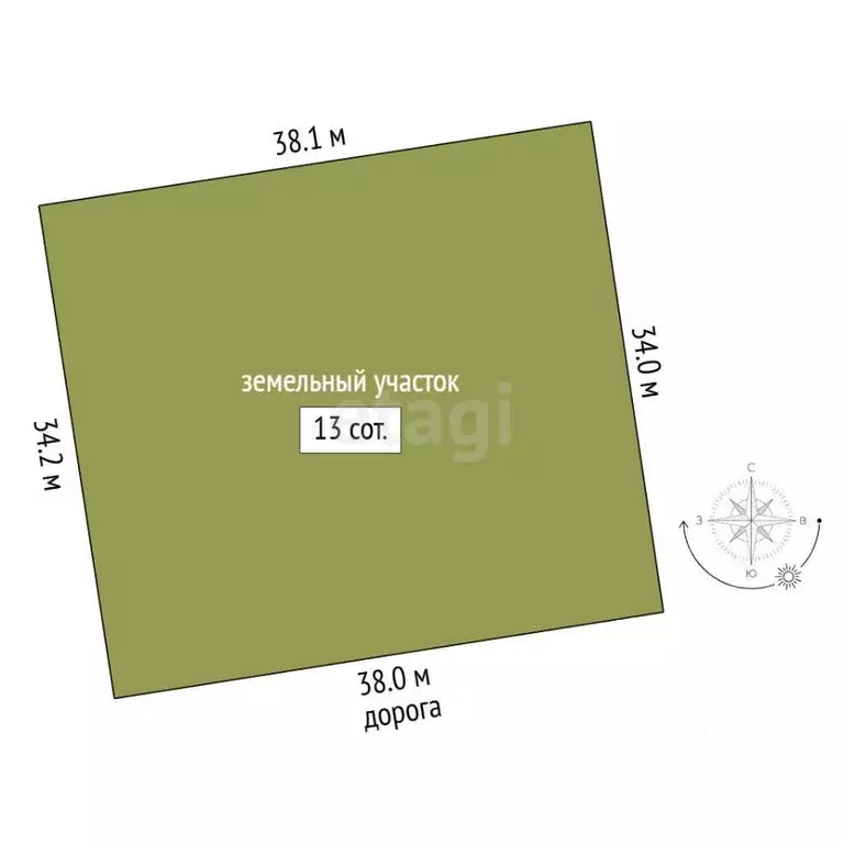 Участок в Архангельская область, Приморский муниципальный округ, д. ... - Фото 1