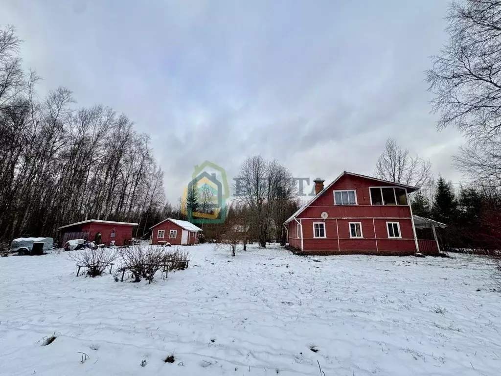 Дом в Ленинградская область, Приозерский район, Запорожское с/пос, ... - Фото 1