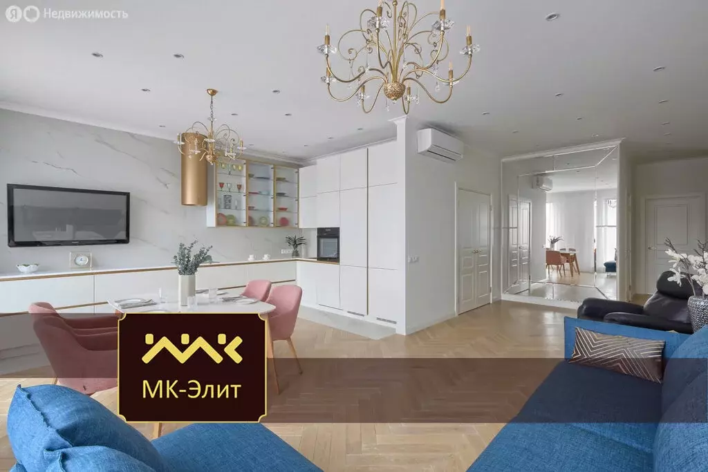 3-комнатная квартира: Санкт-Петербург, Петровский проспект, 24к2 (118 ... - Фото 0