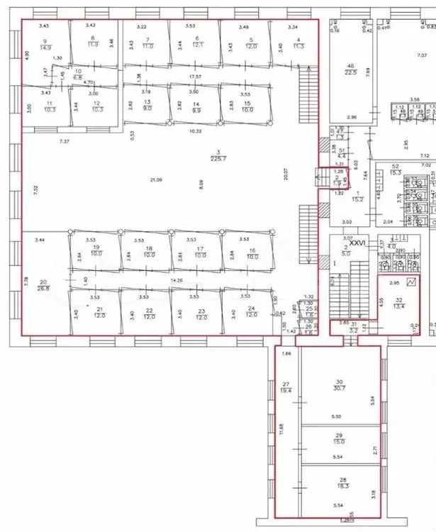Аренда офиса 900 м2 м. Тульская в юао - Фото 0