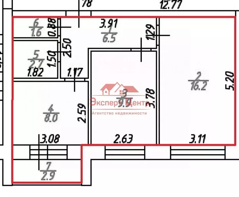 2-к кв. Ставропольский край, Михайловск Шпаковский район, Гармония ... - Фото 2
