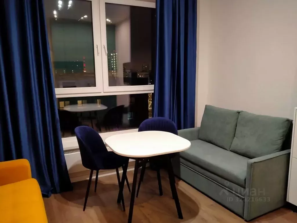 Студия Москва Сельскохозяйственная ул., 39 (22.0 м) - Фото 1