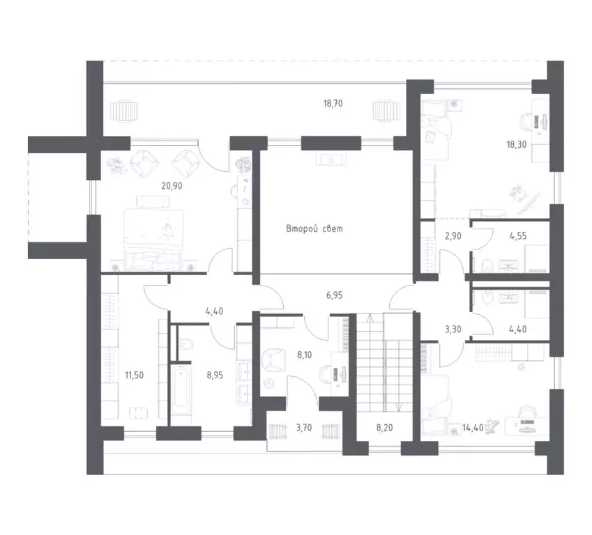 Дом в Тверская область, Калининский муниципальный округ, деревня Новое ... - Фото 2