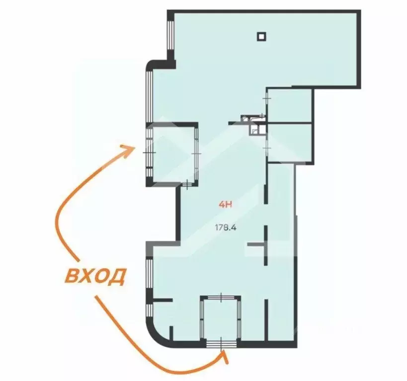 Помещение свободного назначения в Москва Сиреневый бул., 4/7 (178 м) - Фото 2