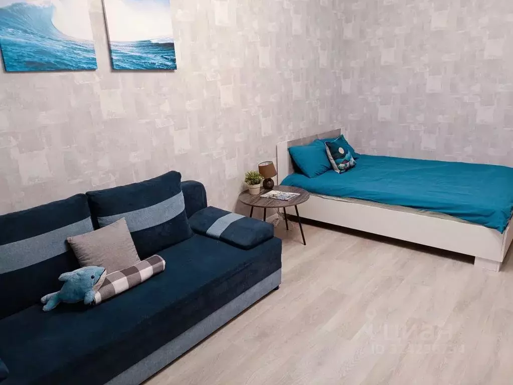 1-к кв. Калининградская область, Янтарный пгт ул. Обогатительная, 12 ... - Фото 2