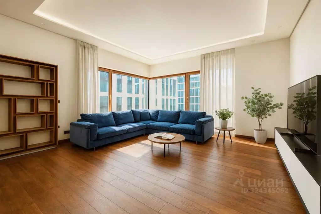 3-к кв. Москва Мосфильмовская ул., 1к2 (112.4 м) - Фото 1